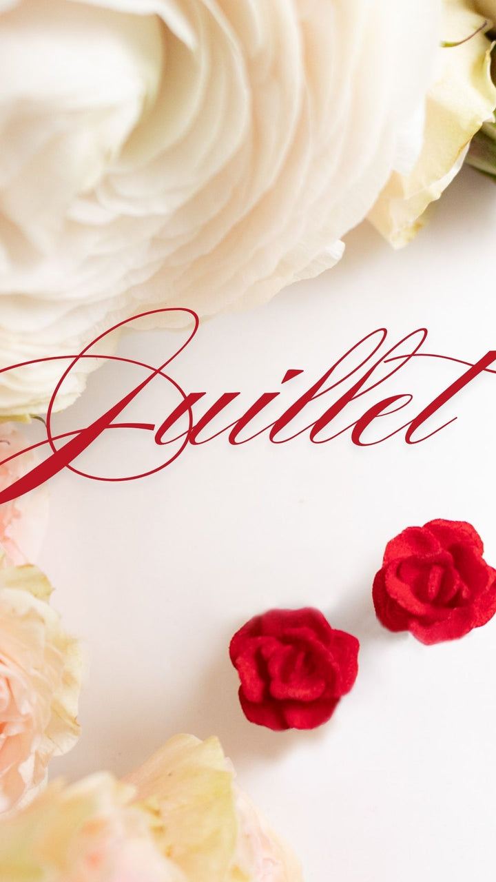 ROSE 3D – Boucles d’oreilles d’anniversaire