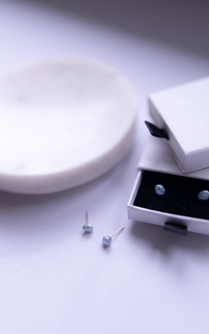 Authentiques perles d'eau douce de type Baroques 5 mm