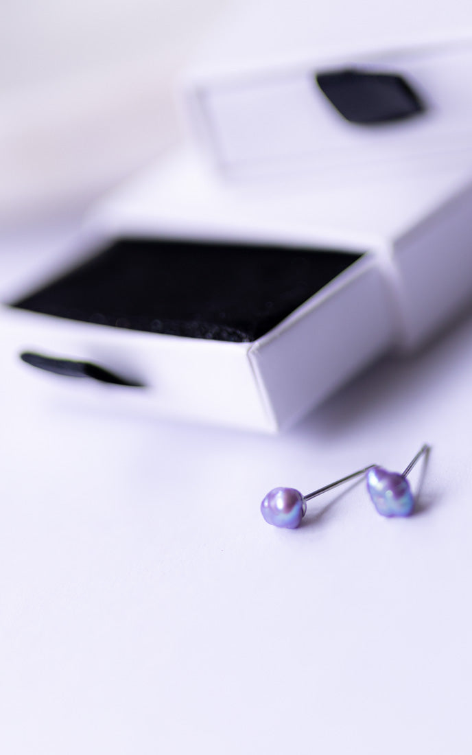 Authentiques perles d'eau douce de type Baroques 5 mm