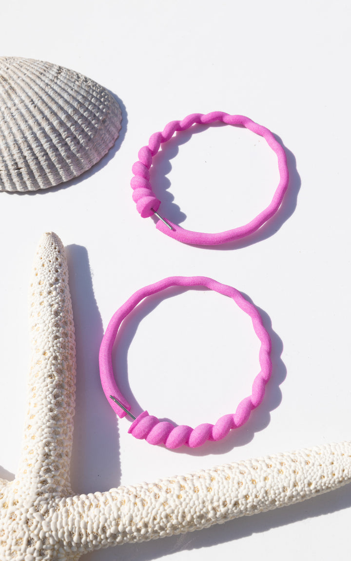 SCOQUILLAGE – Grands anneaux croissants 3D | Colorés & ultralégers (5 cm)