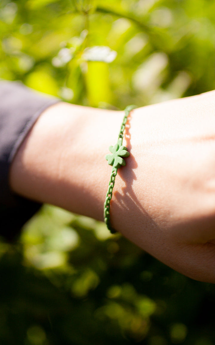Bracelet d'amitié Trèfle 4 feuilles