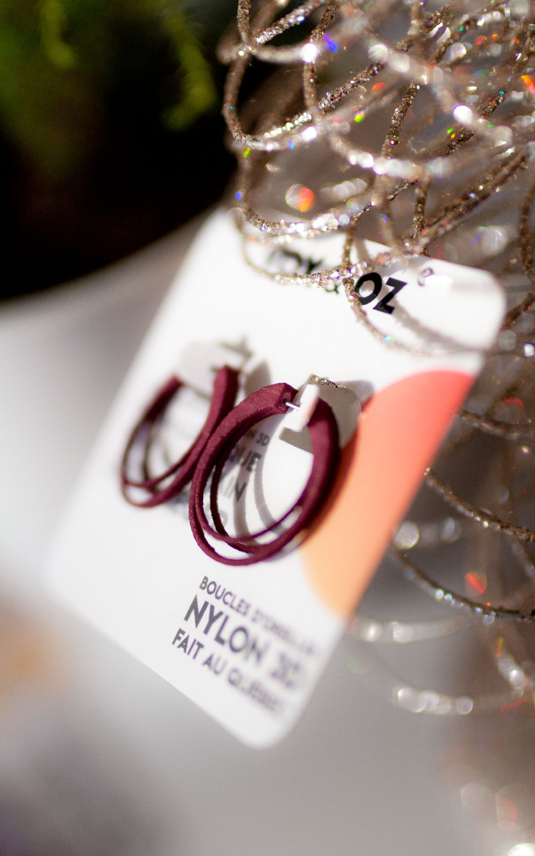 Small Oval GINGER Hoops