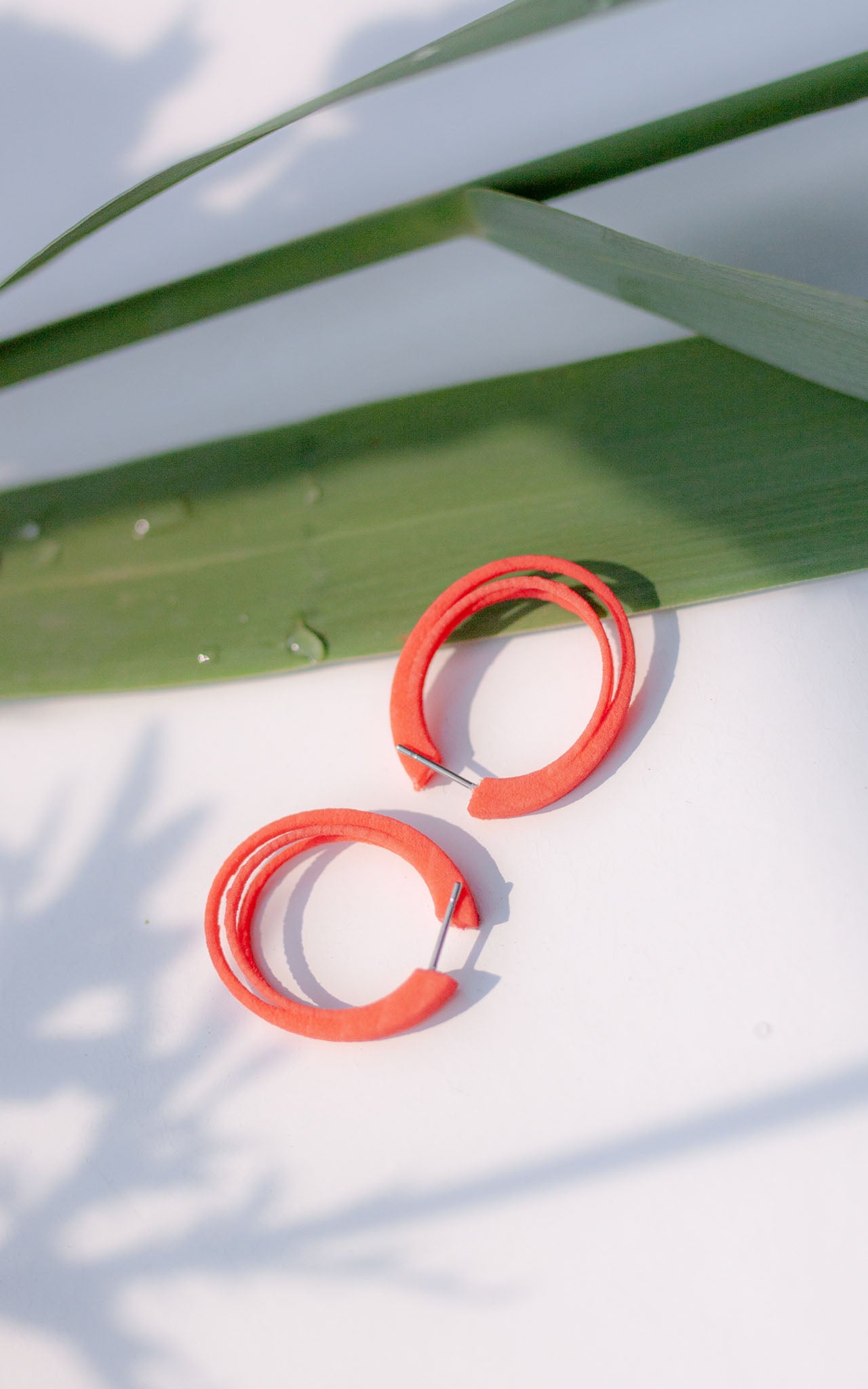Small Oval GINGER Hoops