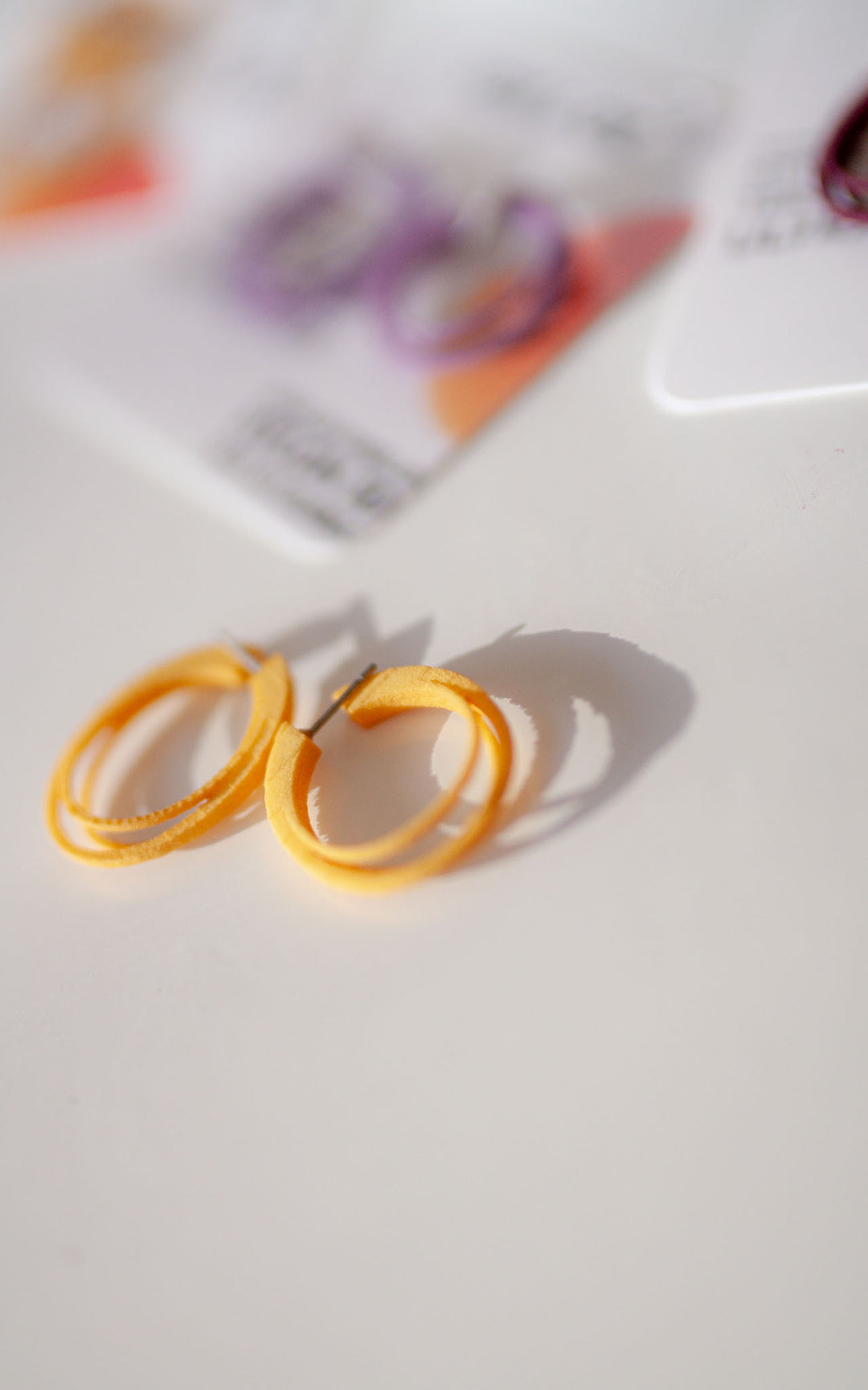 Small Oval GINGER Hoops