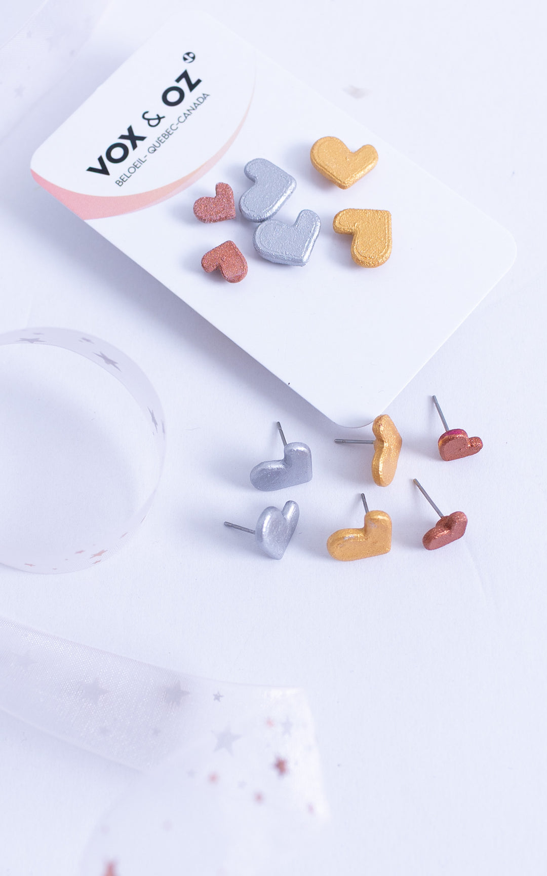 Ensemble Cadeau – Trio de Boucles d’Oreilles “Zamour”