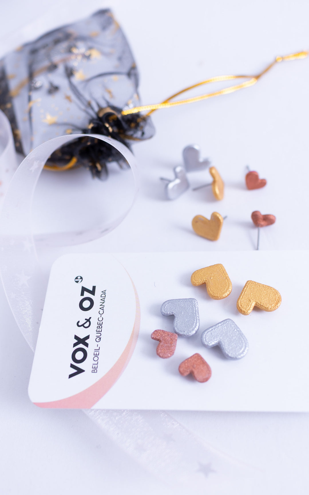 Ensemble Cadeau – Trio de Boucles d’Oreilles “Zamour”