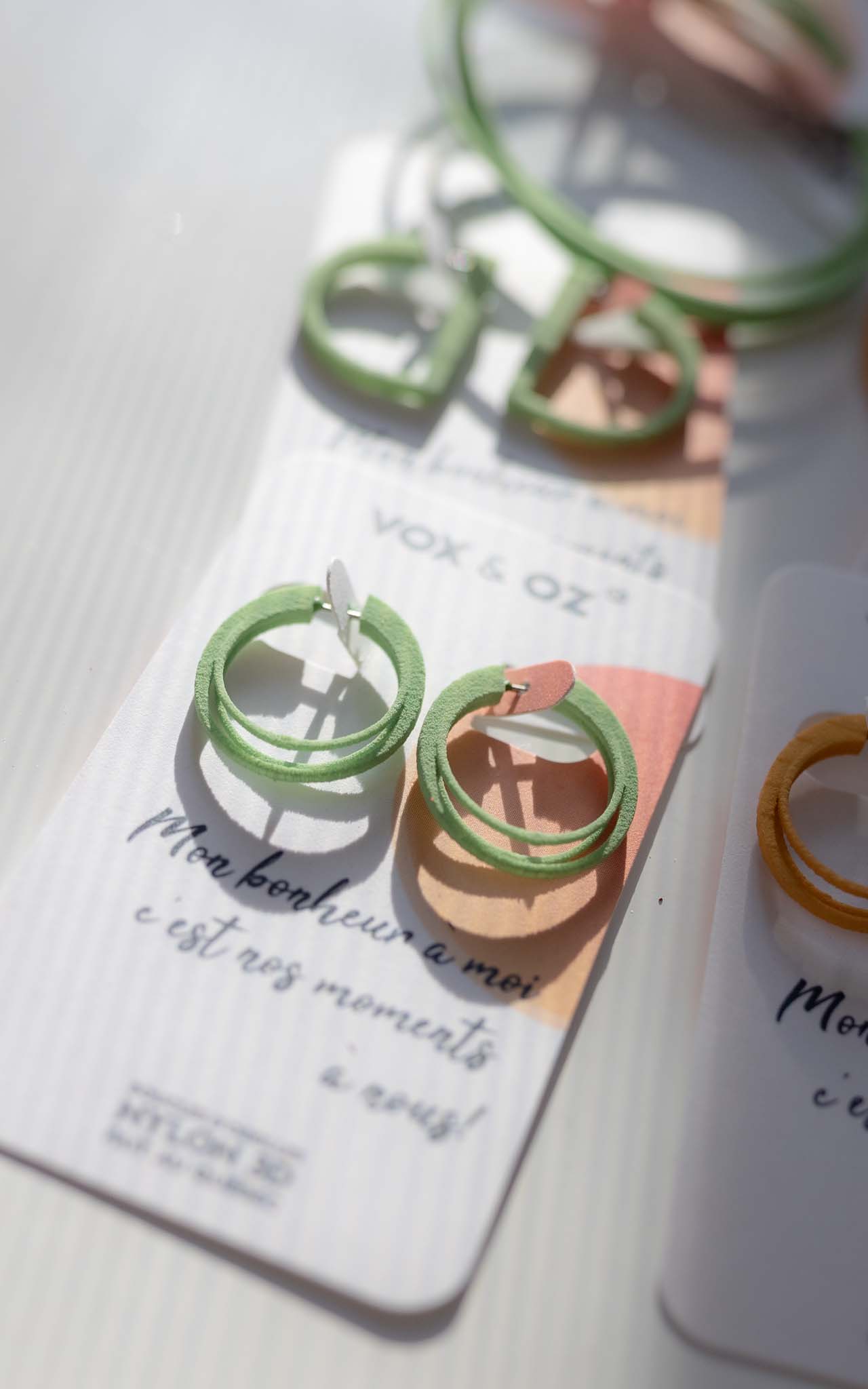 Small Oval GINGER Hoops