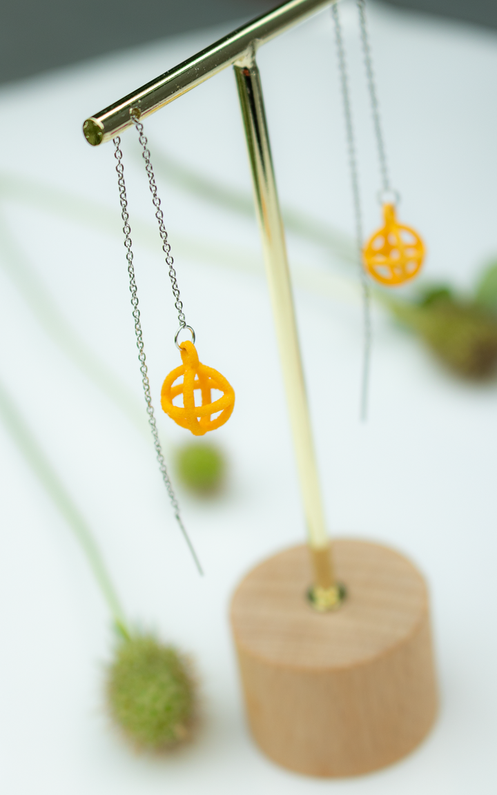 TOLO-Sphere Small 3D sphere earrings