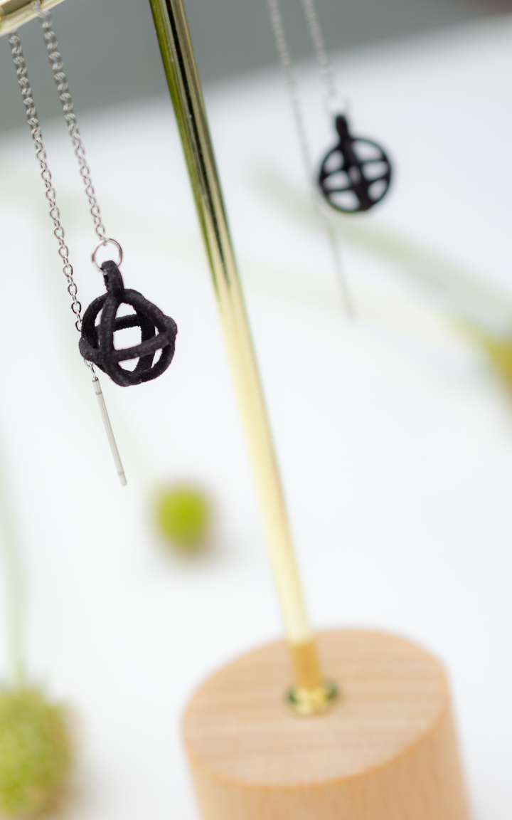 TOLO-Sphere Small 3D sphere earrings