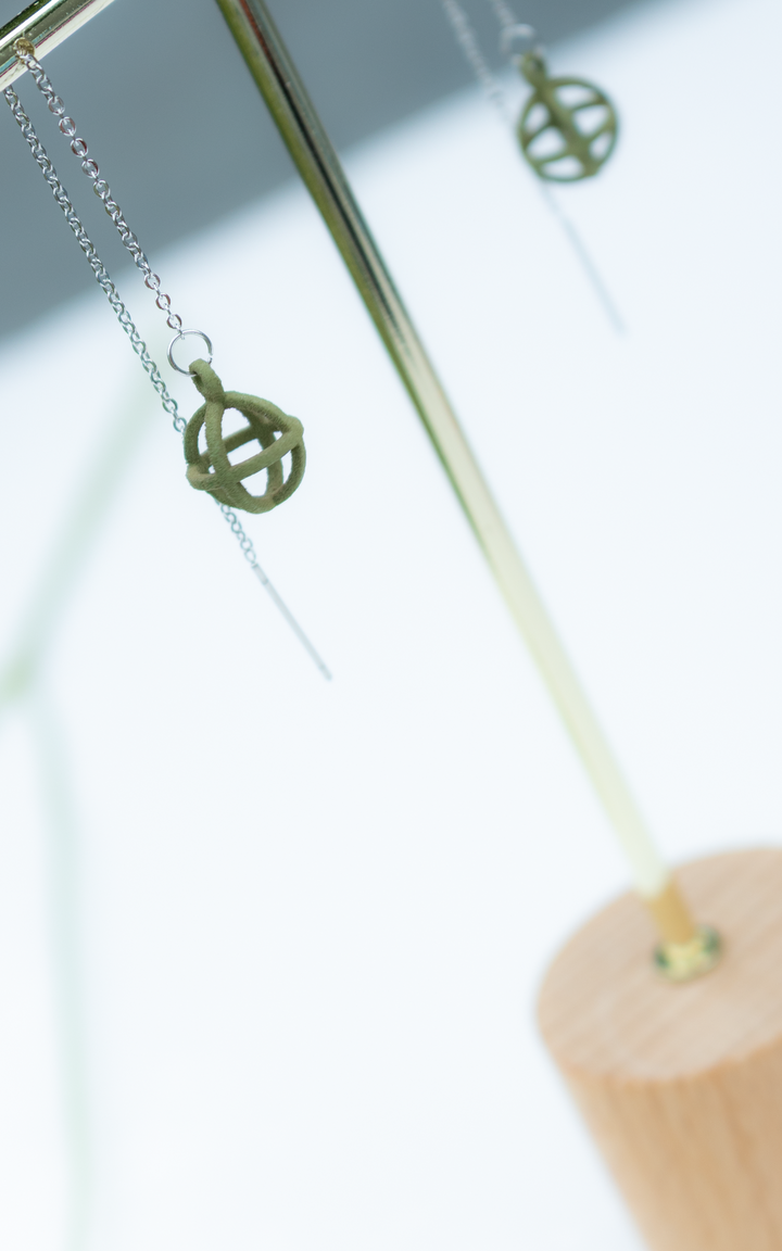 TOLO-Sphere Small 3D sphere earrings