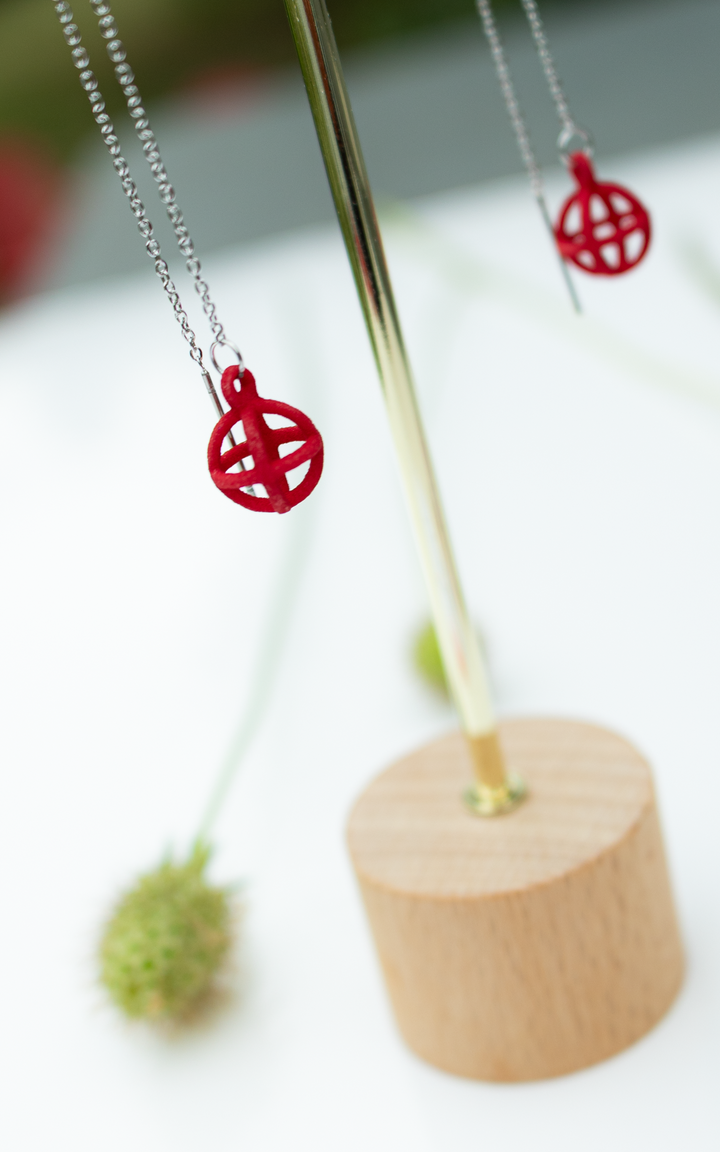 TOLO-Sphere Small 3D sphere earrings
