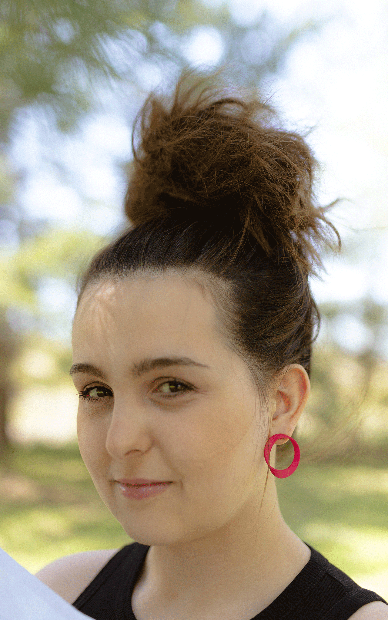 Earrings Twist oval I Lucina