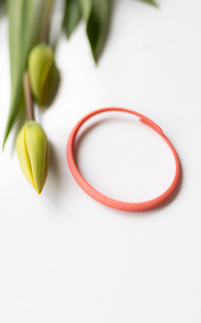 LE TRAVERSIER 3D bracelet Interlaced open bangle