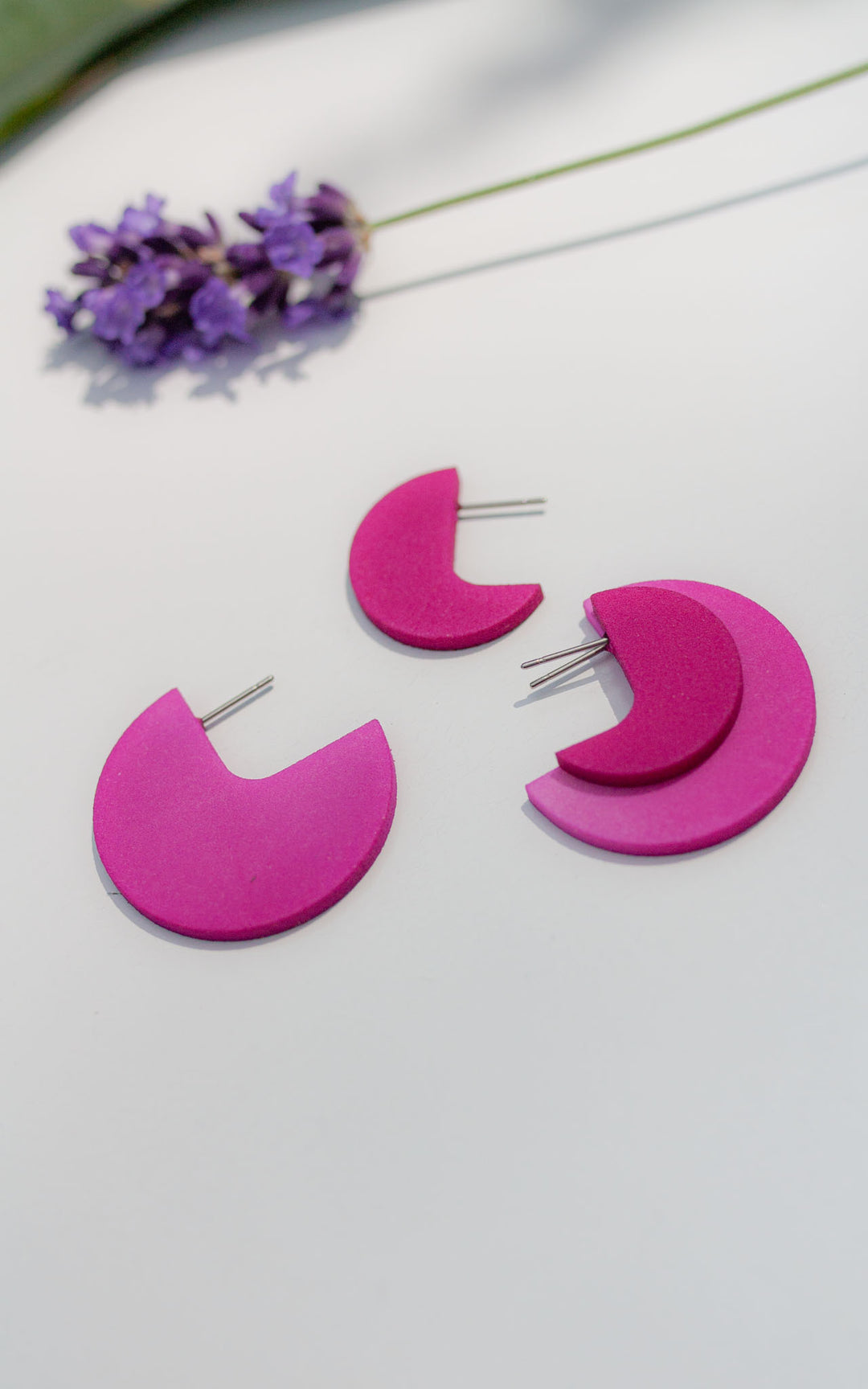 COCORICO 3D pellet earrings 3cm