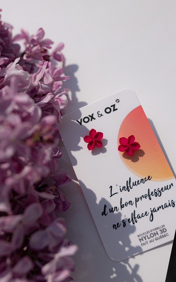 Carte message professeur – 3 messages au choix