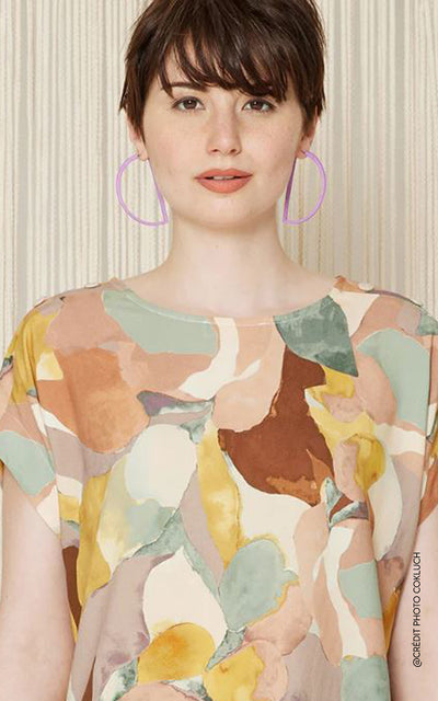 D-Major Ultralight 3D Hoop Earrings