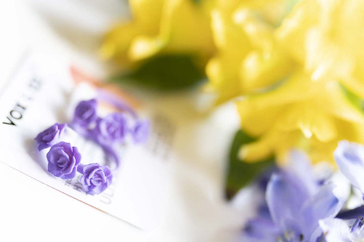 Mini-Flamenco 3D Hoop Earrings