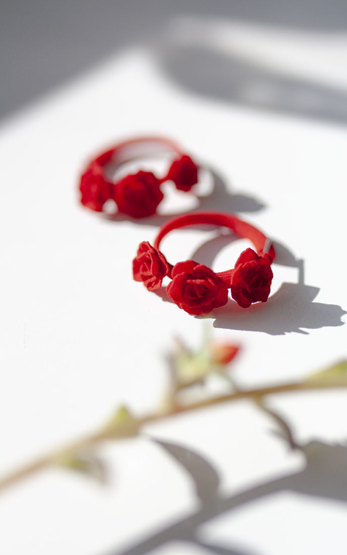 Mini-Flamenco 3D Hoop Earrings