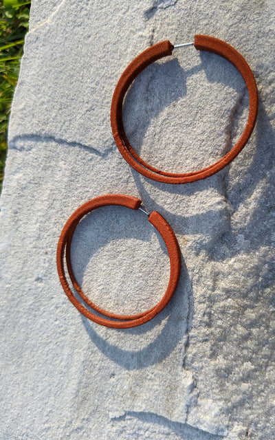Les anneaux doubles Scoop 4 cm