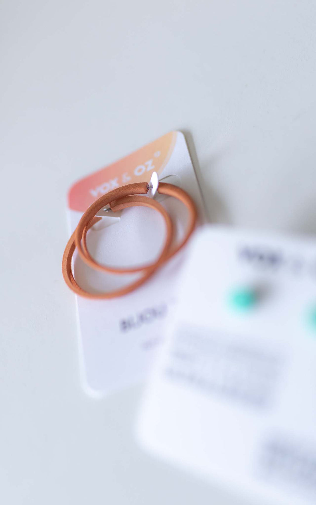 Scoop double rings 4 cm