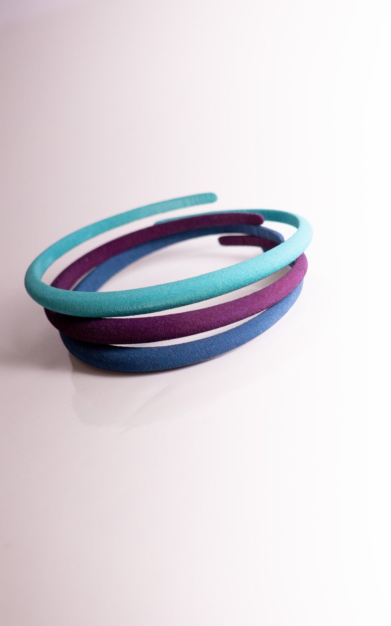 LE TRAVERSIER 3D bracelet Interlaced open bangle