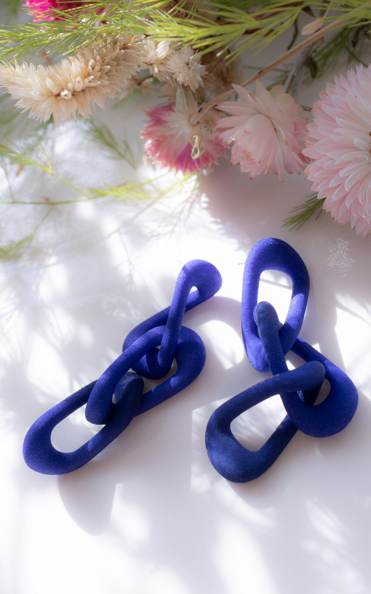 Chunky Chunky Earrings, 3D Chainage I PACHAMAMA