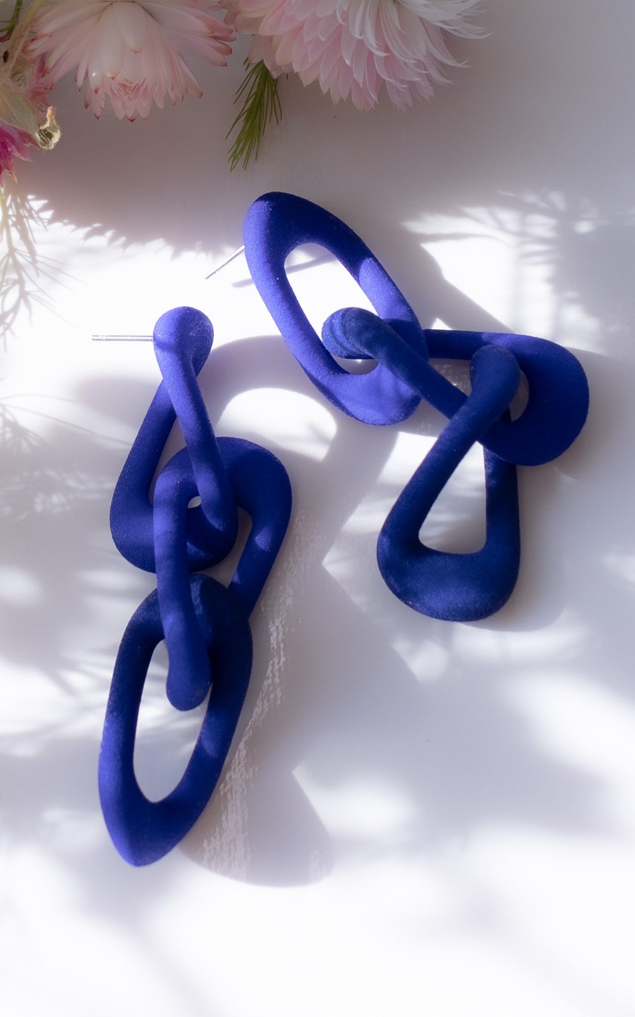 Chunky Chunky Earrings, 3D Chainage I PACHAMAMA