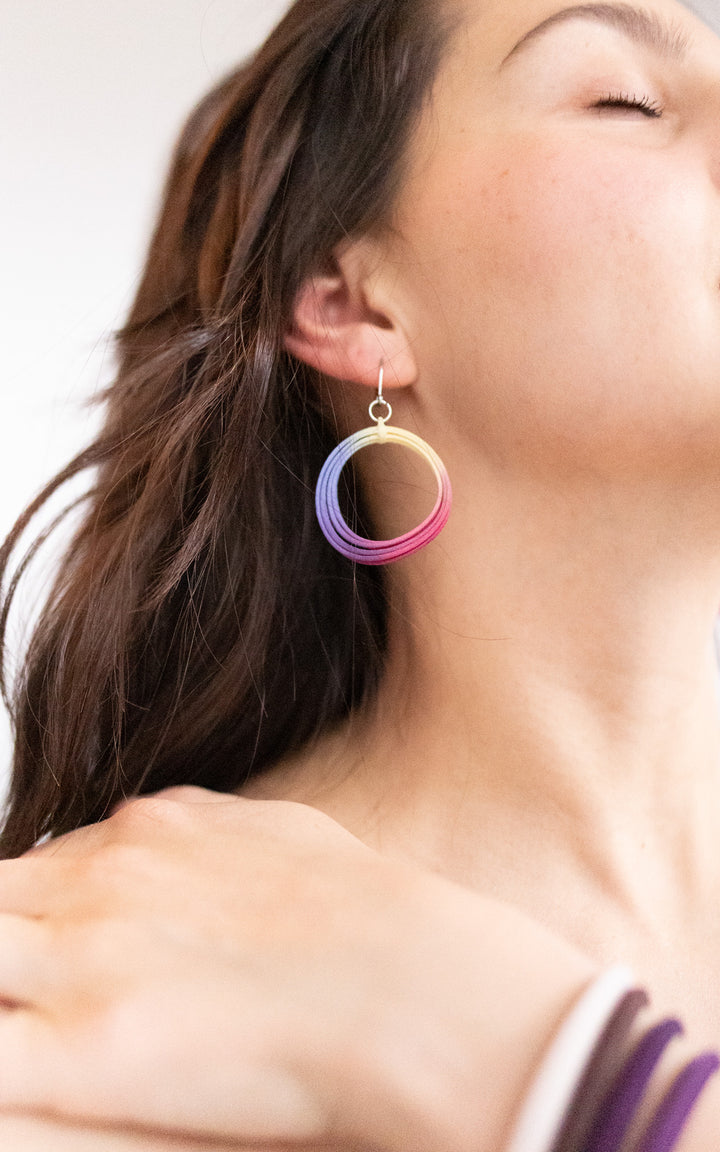 Small round earrings | Petit-HALO