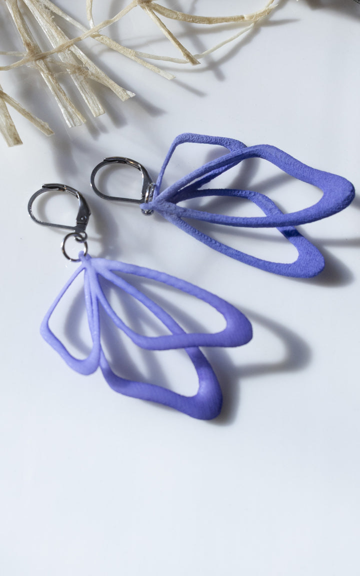 MONARQUE – Ultralight 3D butterfly wing earrings