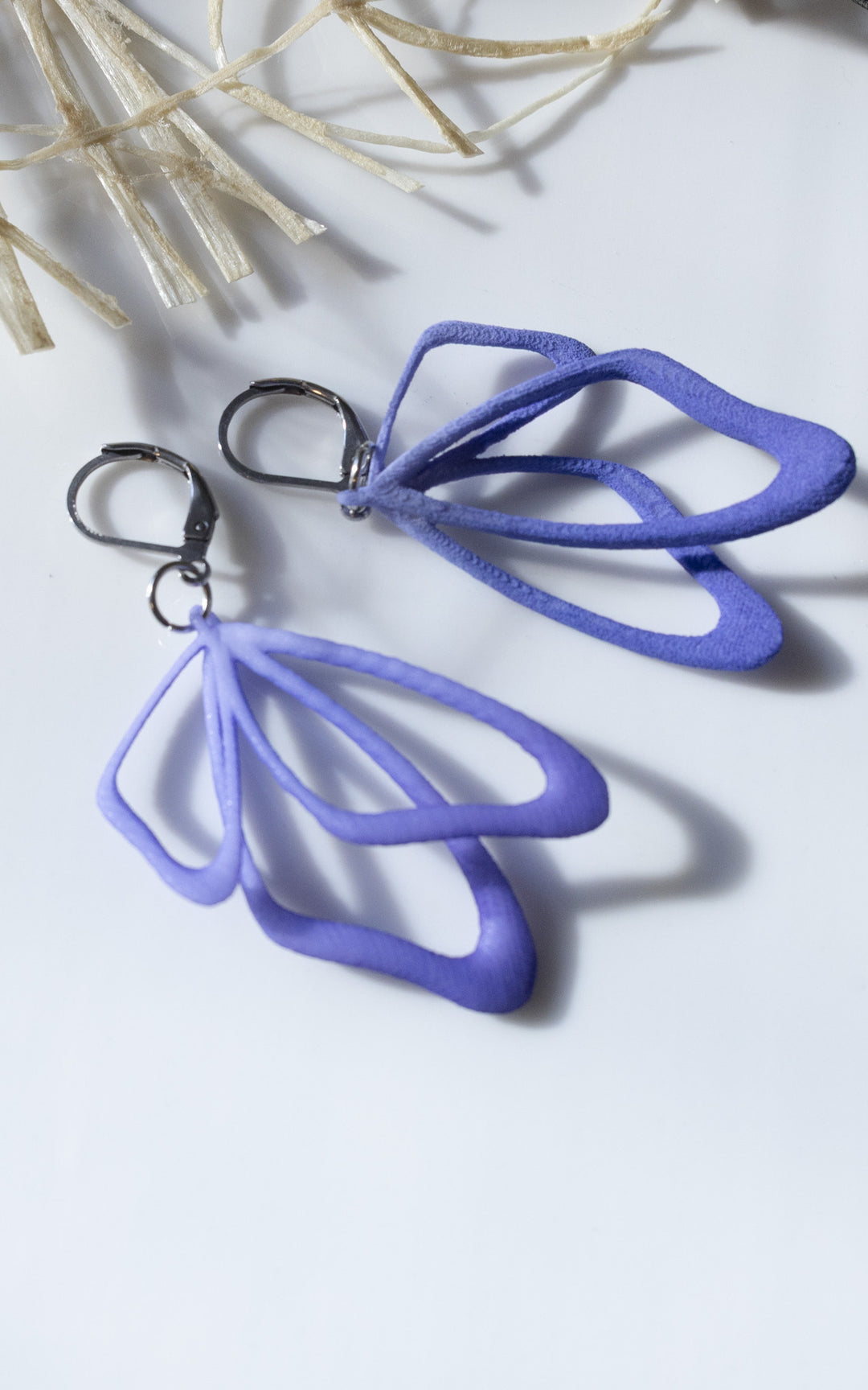 MONARQUE – Ultralight 3D butterfly wing earrings