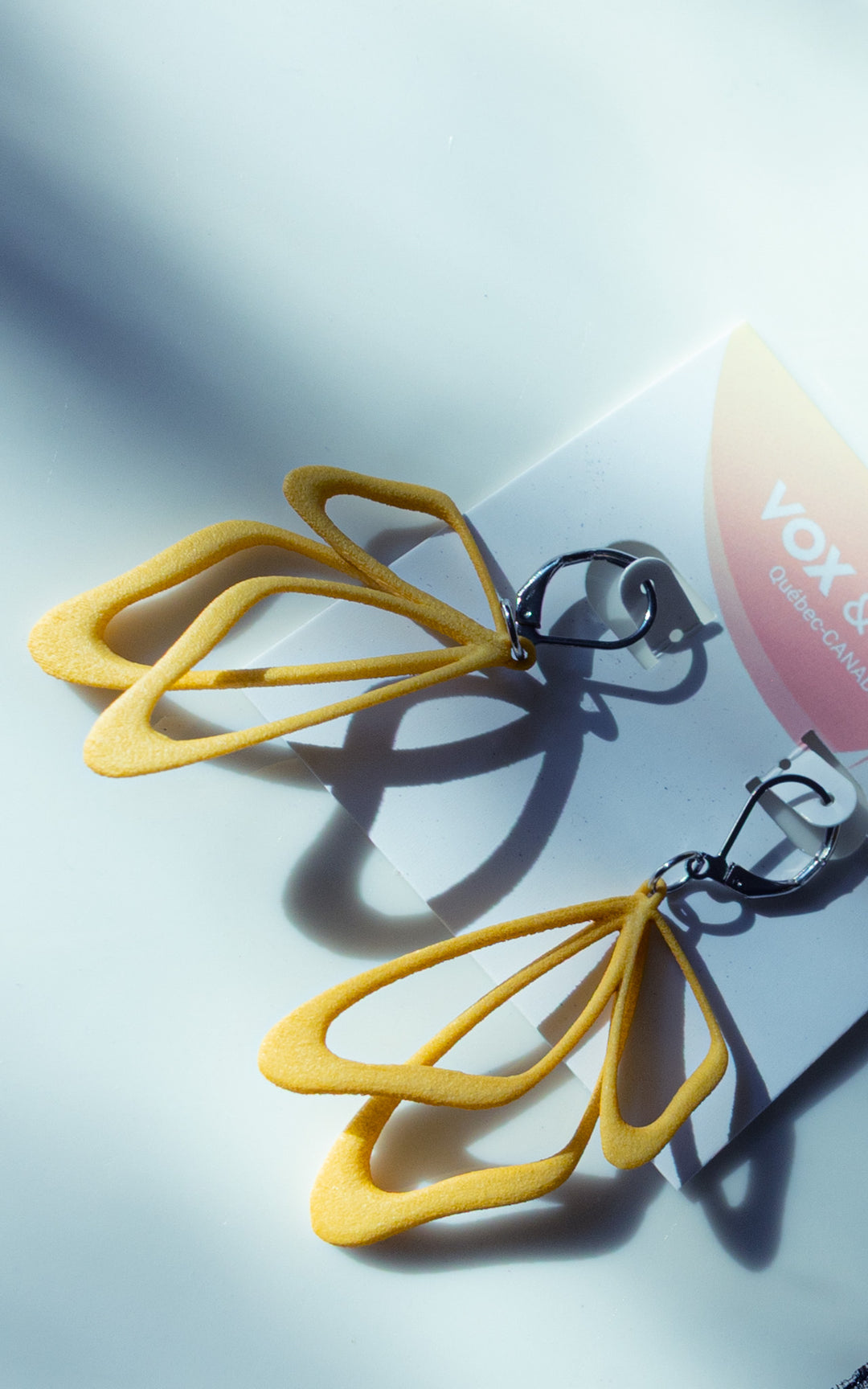 MONARQUE – Ultralight 3D butterfly wing earrings