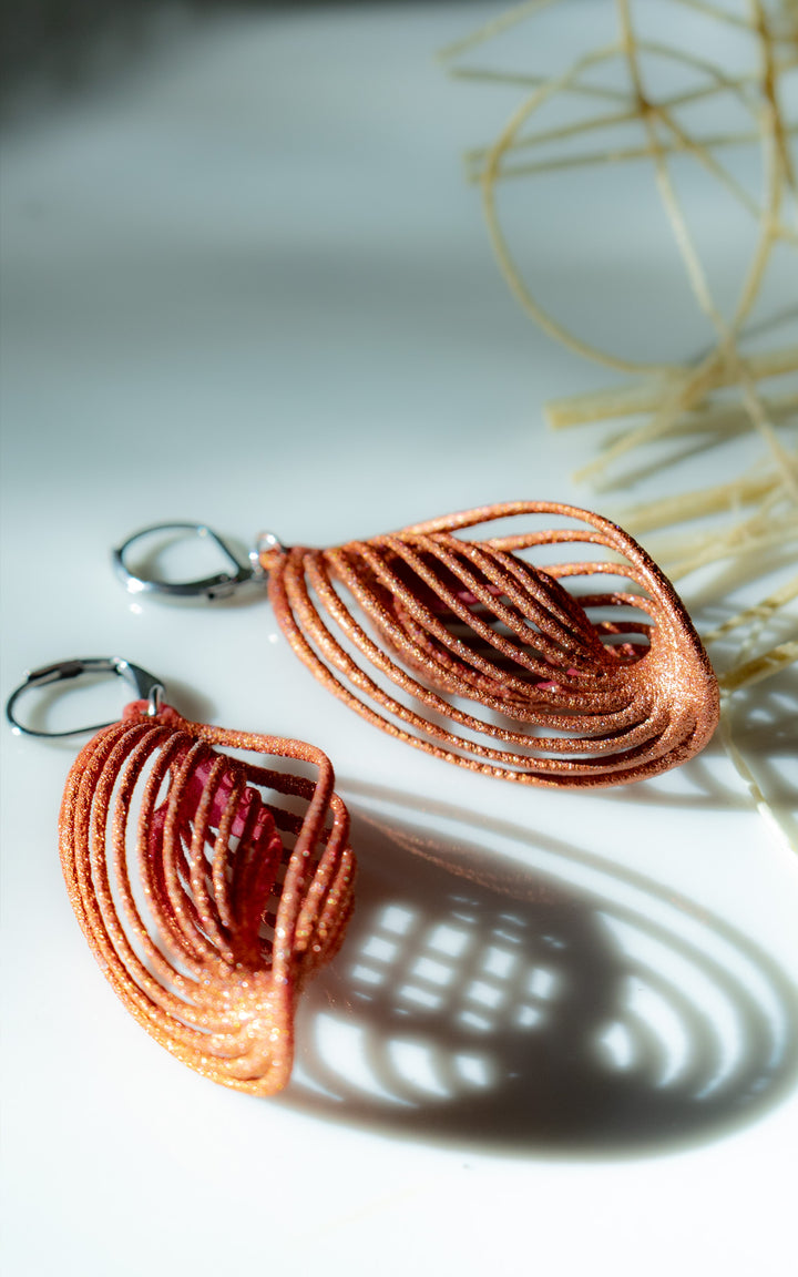 Ultralight 3D OASIS earrings