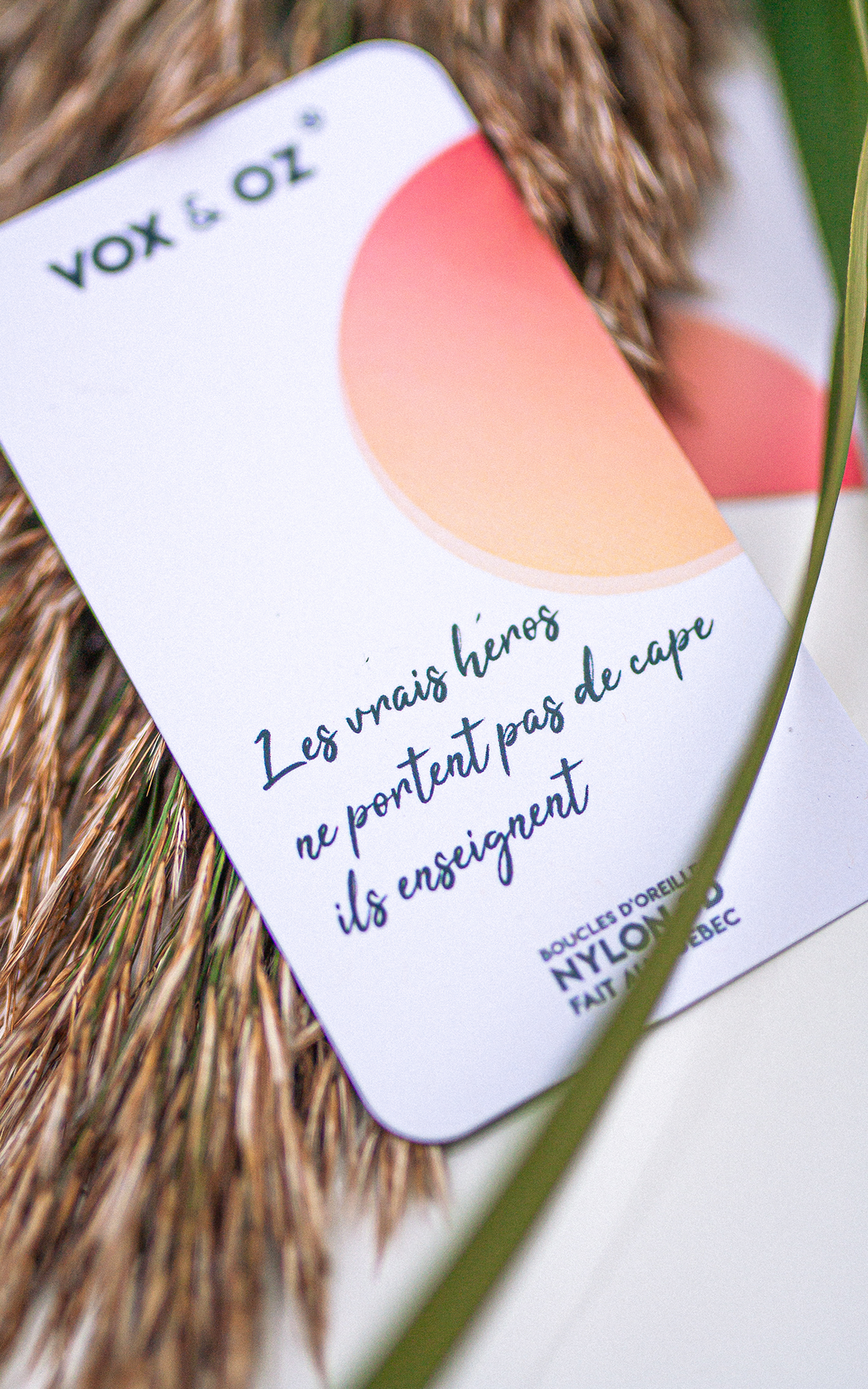 Carte message professeur – 3 messages au choix