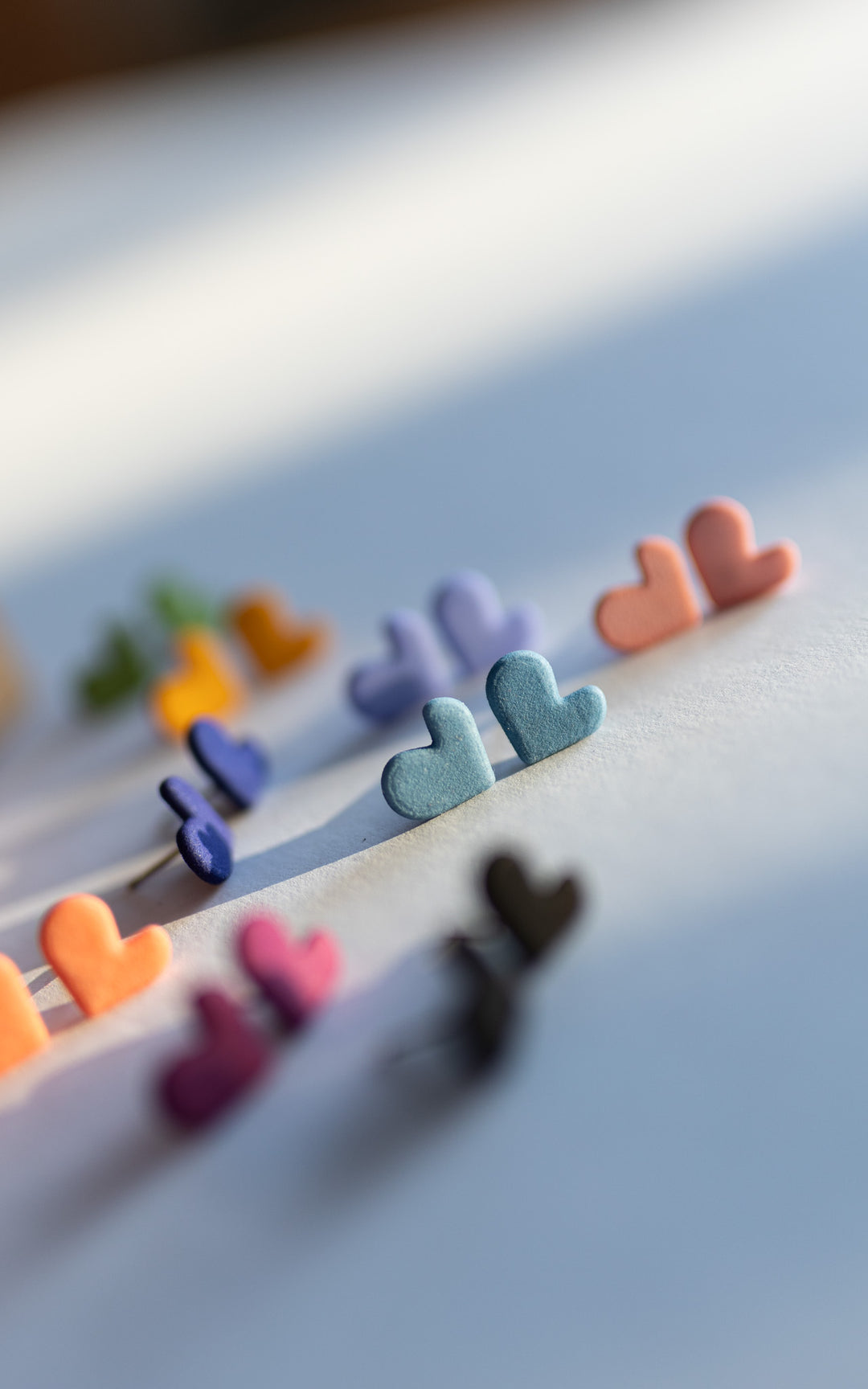 Zamour 3D Heart Earrings