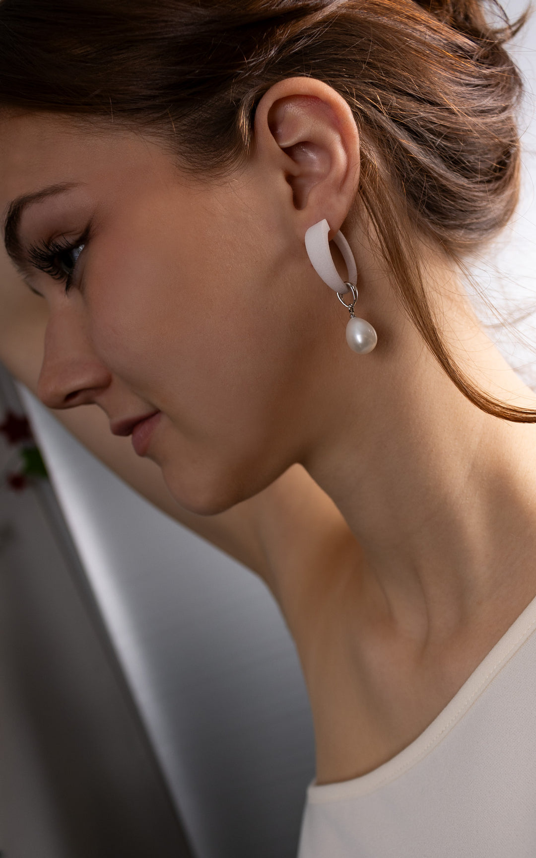 Orange-colored jewelry collection