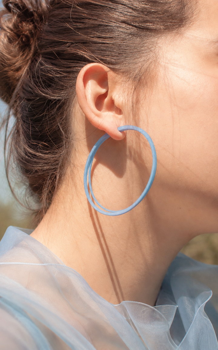Mannequin portant les boucles d&