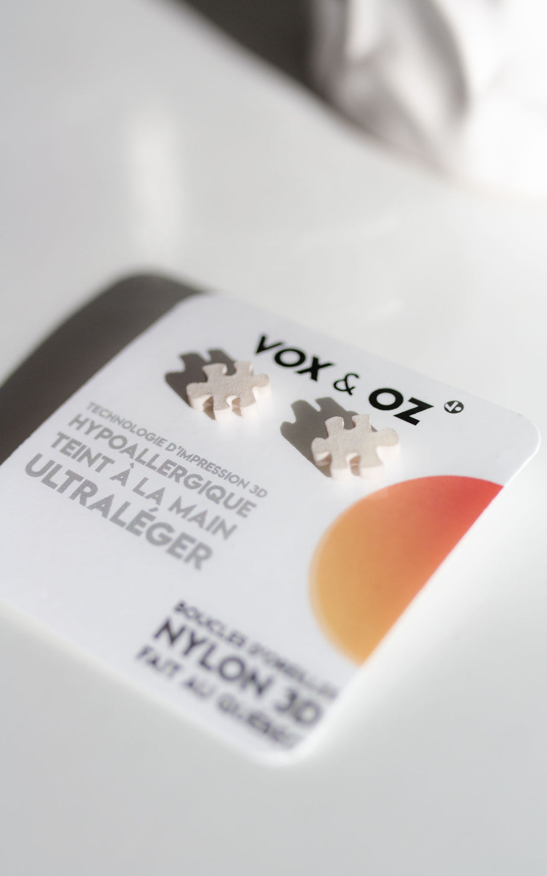 Orange-colored jewelry collection