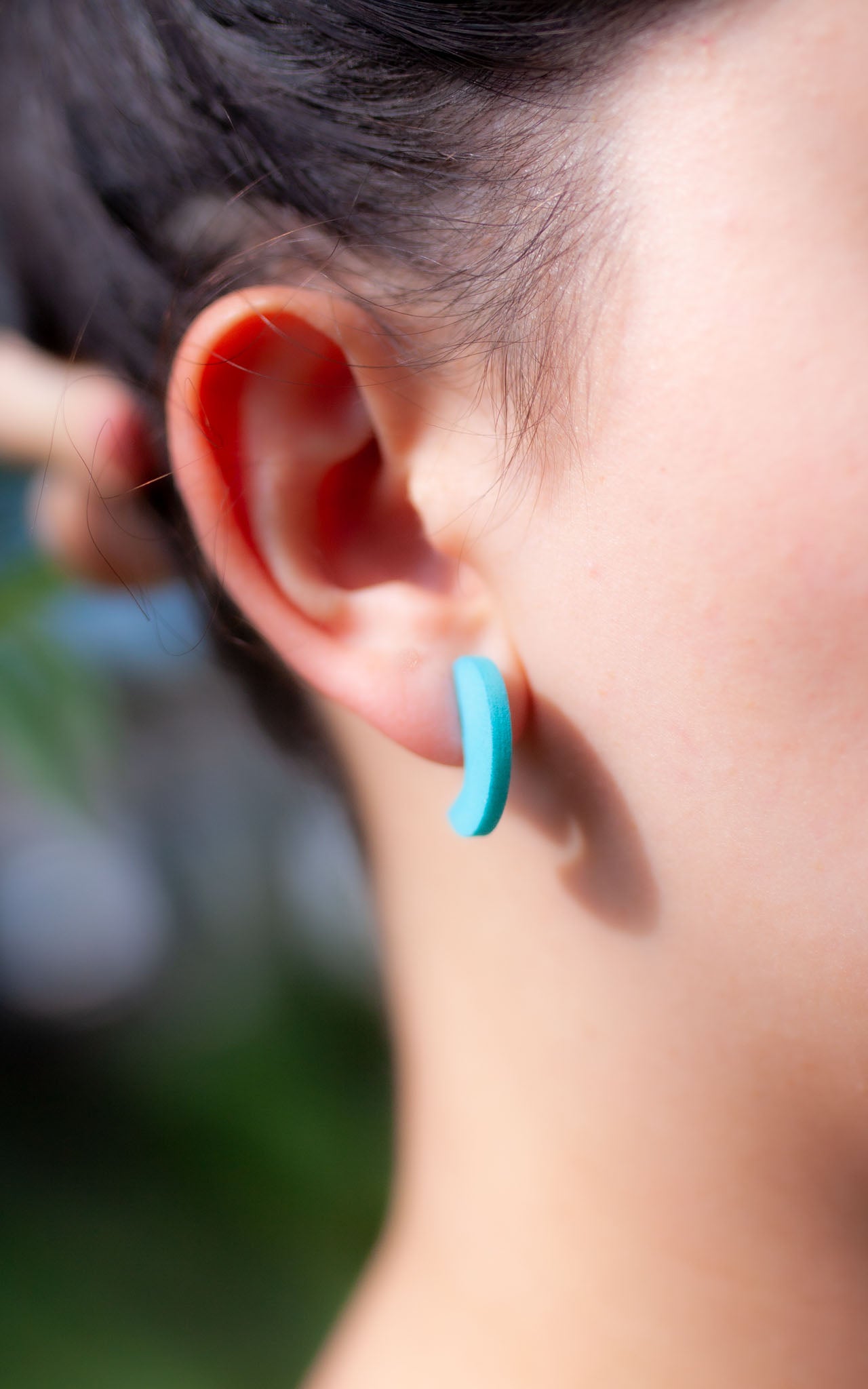 COCORICO 3D pellet earrings 2cm